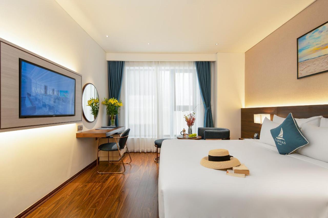 Canvas Danang Beach Hotel Zewnętrze zdjęcie