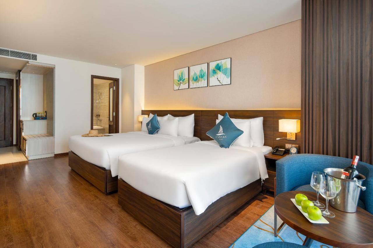 Canvas Danang Beach Hotel Zewnętrze zdjęcie