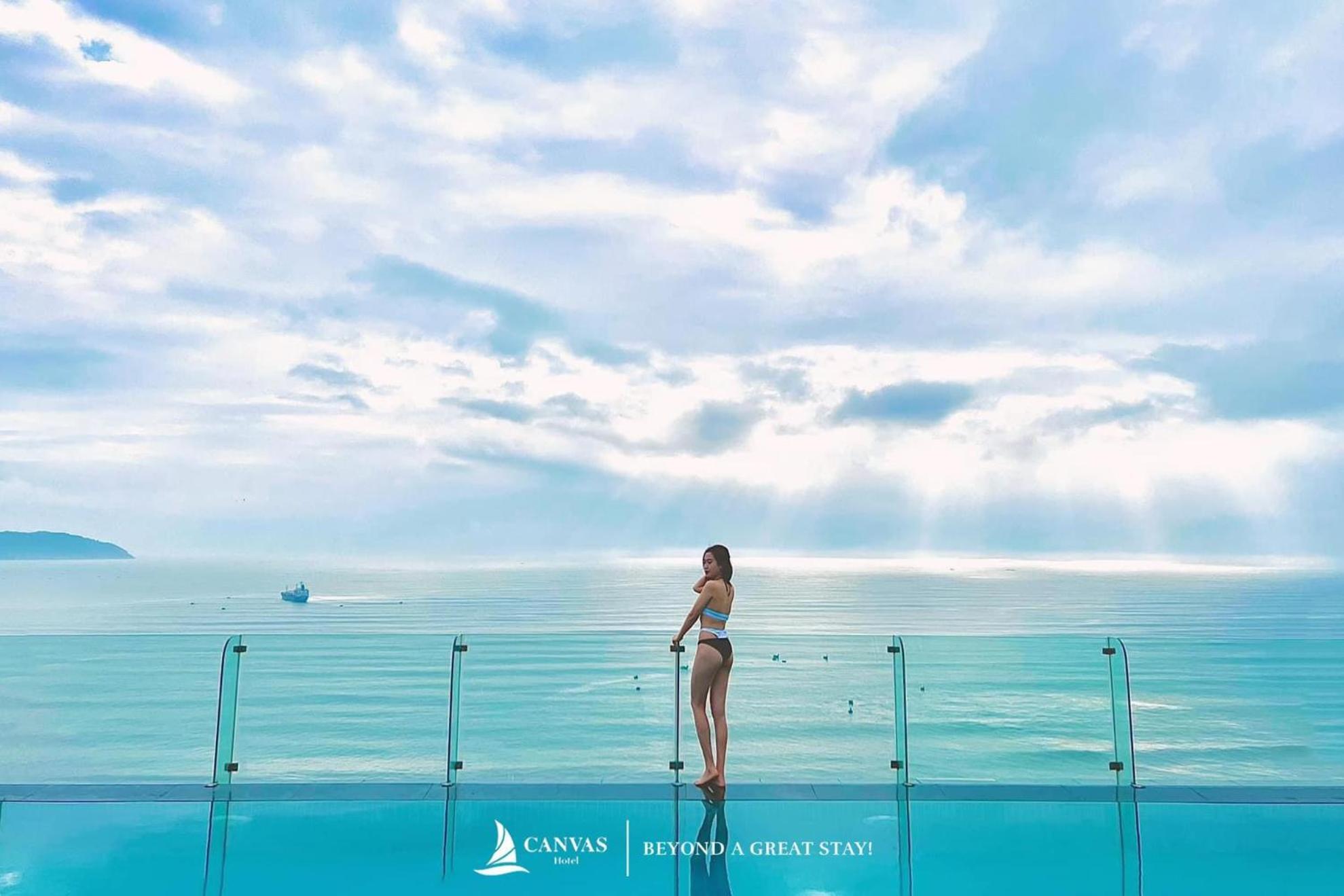 Canvas Danang Beach Hotel Zewnętrze zdjęcie