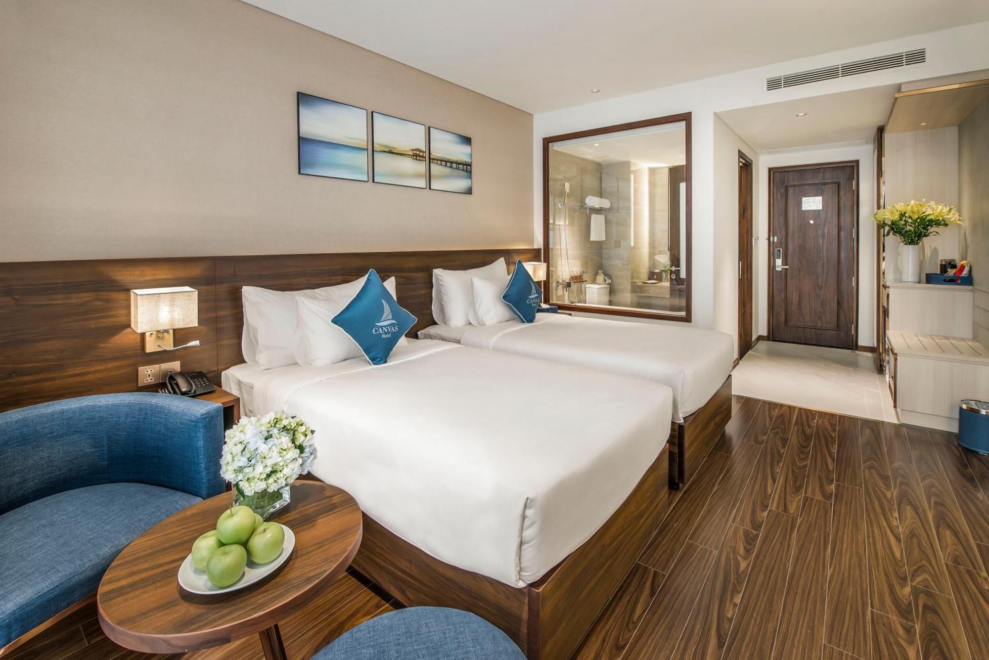 Canvas Danang Beach Hotel Zewnętrze zdjęcie