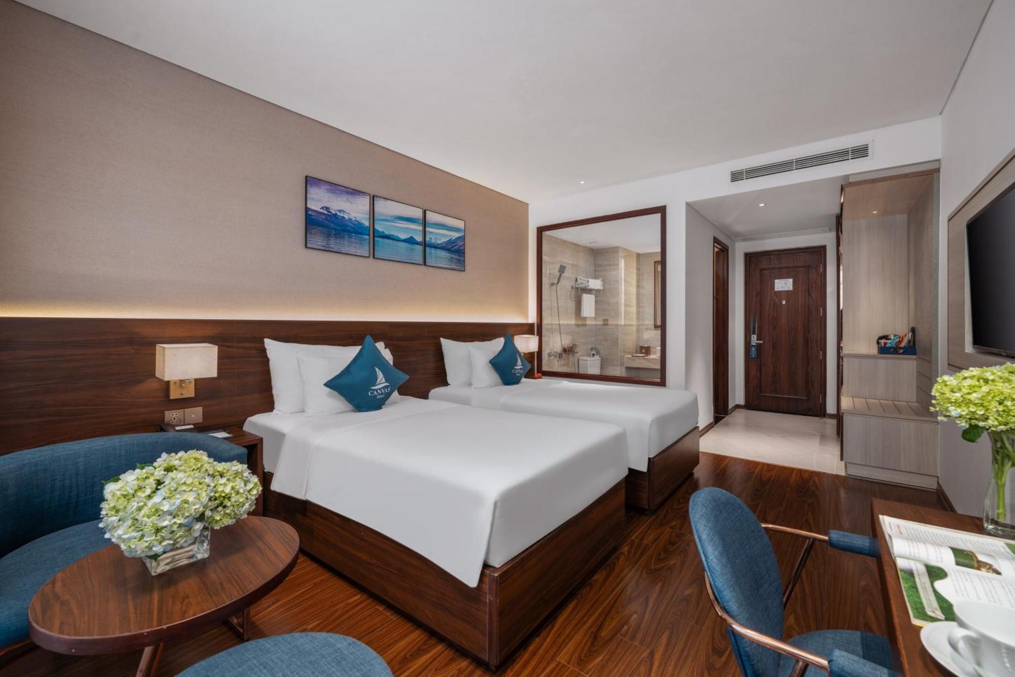 Canvas Danang Beach Hotel Zewnętrze zdjęcie