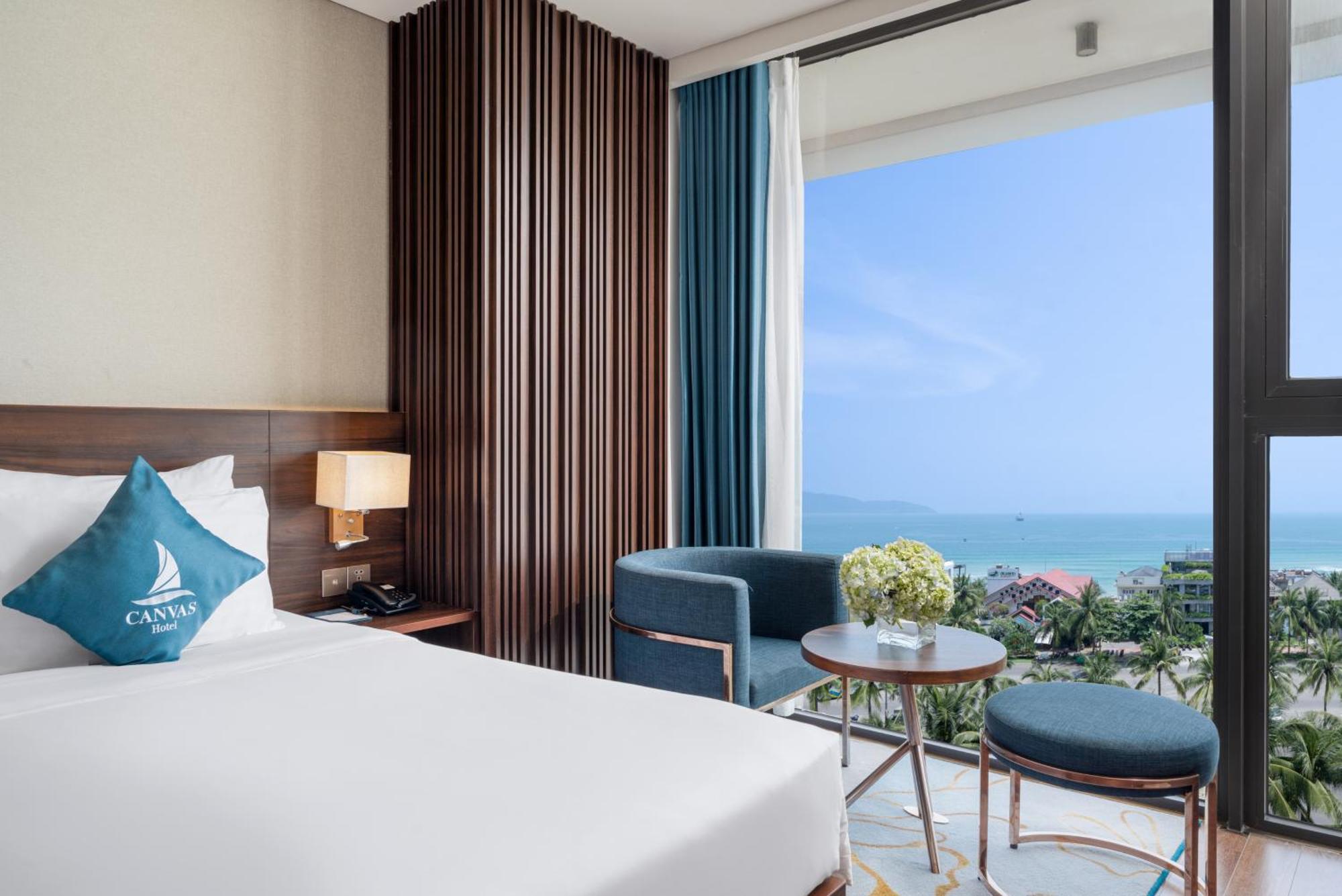 Canvas Danang Beach Hotel Zewnętrze zdjęcie