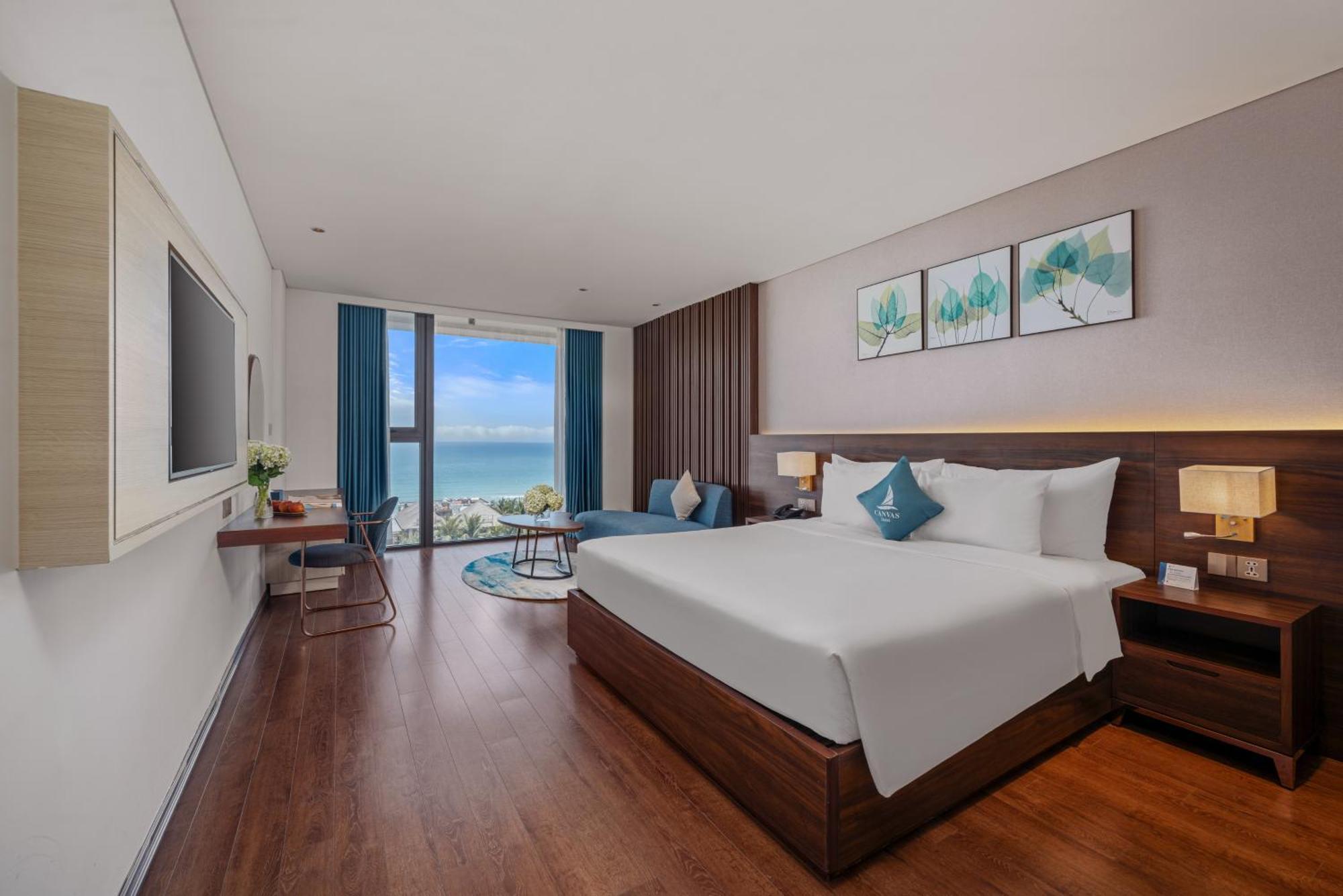 Canvas Danang Beach Hotel Zewnętrze zdjęcie